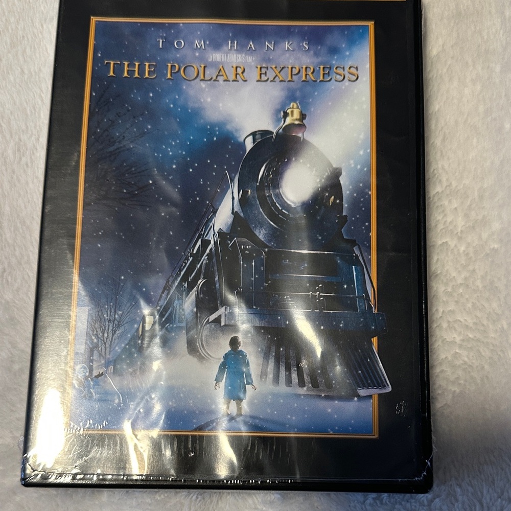 The Polar Express Holiday DVD - Blue Cover Artwork